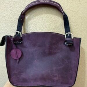 LadyBuq Art - Oversized Leather Tote Bag